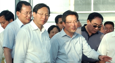 農業農村部黨組書記、部長韓長賦視察我公司