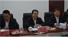 內(nèi)蒙古自治區(qū)工商銀行行長吳寧峰一行來內(nèi)蒙古民豐薯業(yè)公司調(diào)研